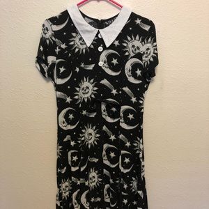 Sun and moon dress